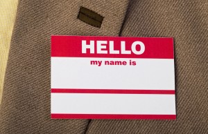 Hello my name is.