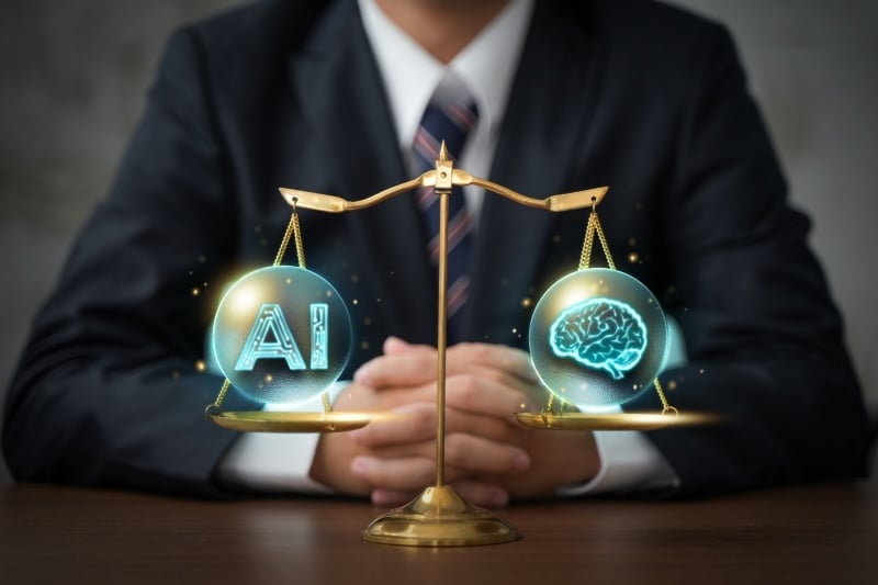 legal scales AI humans iStock-1615776926